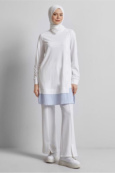 Alvina Garnish Tracksuit Tunic 45464