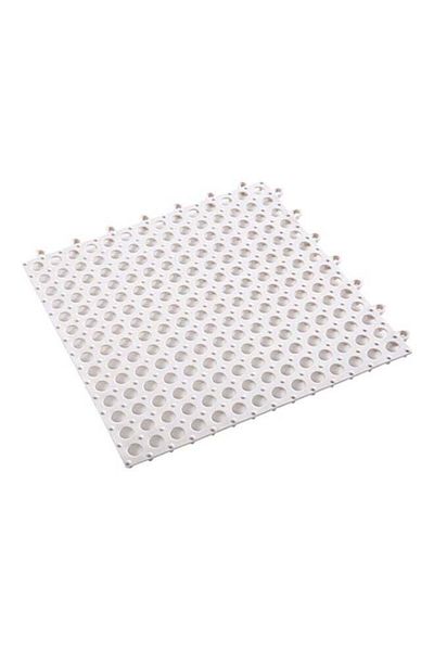 Generic Bathroom Anti-Skidding Mat White 30x1x30cm