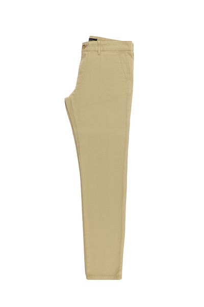 Abdullah Kiğılı Patterned Lycra Regular Fit Canvas Trousers