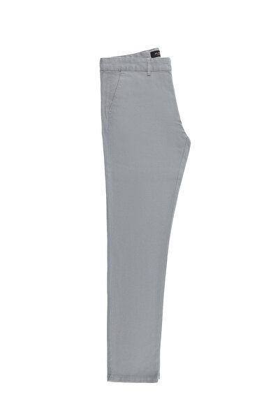 Kiğılı Regular Fit Desenli Likralı Kanvas / Chino Pantolon