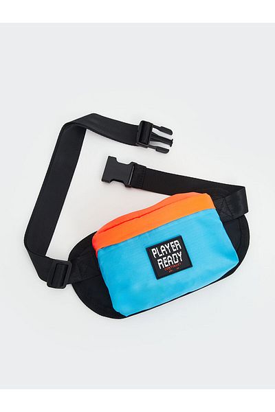 LC Waikiki Lcw Accessories Turquoise Color Block Boy's Waist Bag