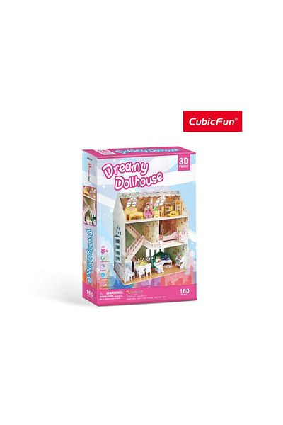 Cubic Fun Cubic Fun - Puzzle 3D Casa Viselor 160 Piese
