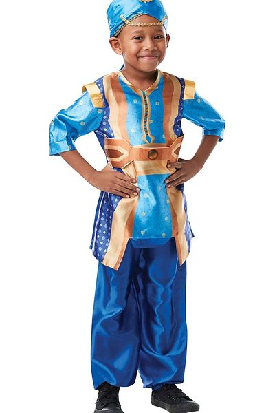 Rubies Disney Live Action Aladdin Genie Costume Small For 3-4 Years Old