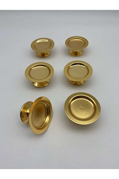 Fiyakalı Ürünler Atölyesi 6'lı Gold Makaronluk, Mini Lokumluk, Kahve Yanı Sun...