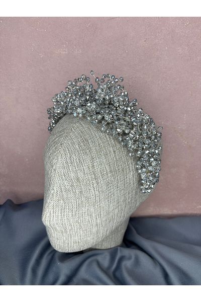 Hayalperest boncuk Polluxx Beaded Bridal Henna Crown Hair and Turban Accessory