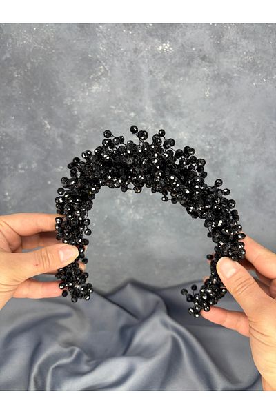 Hayalperest boncuk Polluxx Beaded Bridal Henna Crown Hair and Turban Accessory