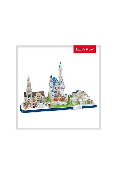 Cubic Fun - Puzzle 3D Bavaria 178 Piese