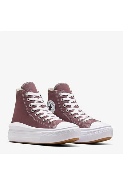 converse Purple Chuck Taylor All Star Motion Platform Women's Rosso Shoes