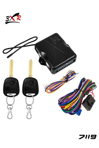 3XR Car Keyless Entry System with Remote Lock Unlock, Trunk Release, Compatible with All Vehicles