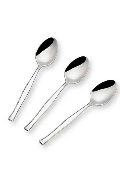 Nehir Elegant Plain - Set of 6 Teaspoons