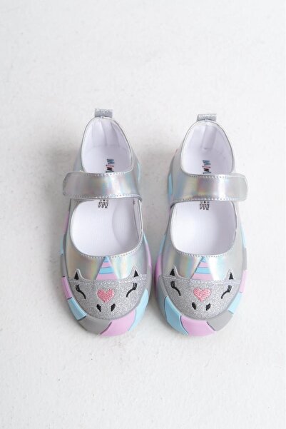 Mini Angel Μπαλαρίνες Hologram Silver Unicorn για κορίτσια Μπαλαρίνες Ορθοπεδικές Αθλητικές Μπαλαρίνες Νέας Σεζόν