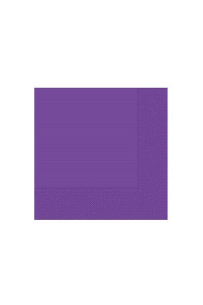 Parti Adresi Solid Color Napkin 20 Pack Purple