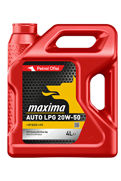 Petrol Ofisi Maxima Lpg 20w - 50 Motor Yağı 4 L
