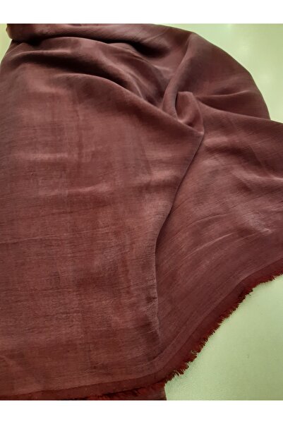 Safir Kumaş Düz Desensiz Gül Ipek Kupra Yumuşacık 3 Metre