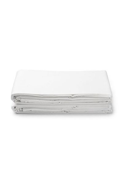 Kotonia Home Kotonia Home Hotel single bed sheet, Ranforce 100% cotton, white 150 x 240 cm