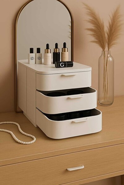 Higienox Olivia Triplex 3 Çekmeceli Dolap içi düzenleyici