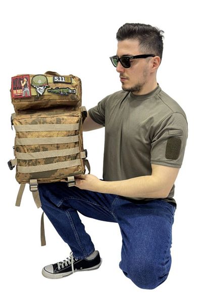 KORDAK 50 L Tactical Velvet Sports Bag