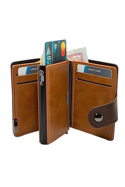Classic Milano RFID Blocking Faux Leather Wallet for Men and Women