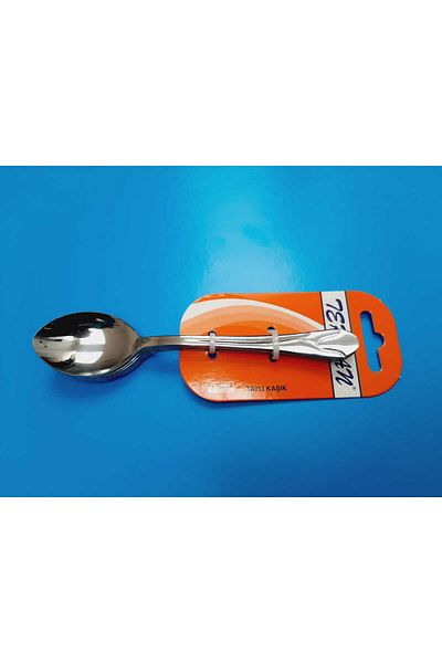 Tercan çelik Tulip Dessert Spoon 6 Pieces Quality Long Lasting Dessert Spoon