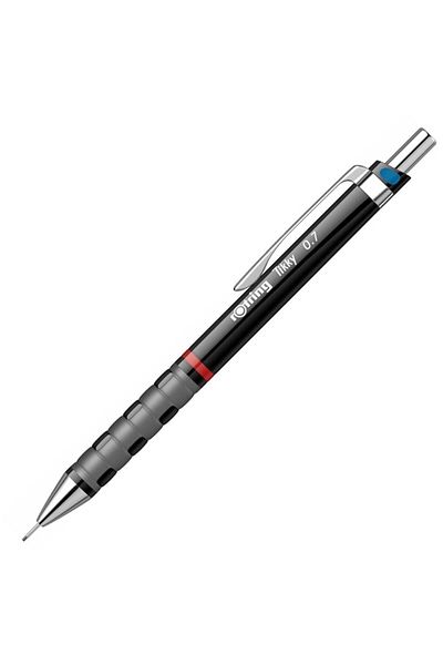 Rotring 07 black pencil, eraser and rotring 07 nib (total 3 pieces)