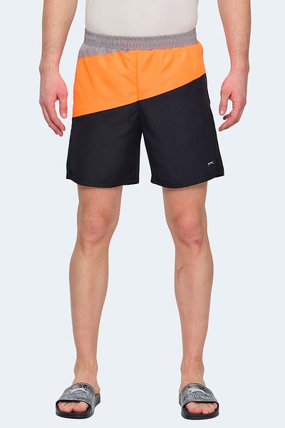 Slazenger Ανδρικό σορτς ROHAN Μαύρο / Πορτοκαλί