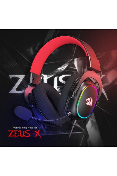 REDRAGON سماعة الألعاب السلكية H510 Zeus-X RGB (صوت محيطي 7.1)