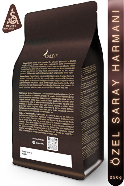 Caldis ® حريم هارمان ™ 4 ق 250 جرام قهوة تركية