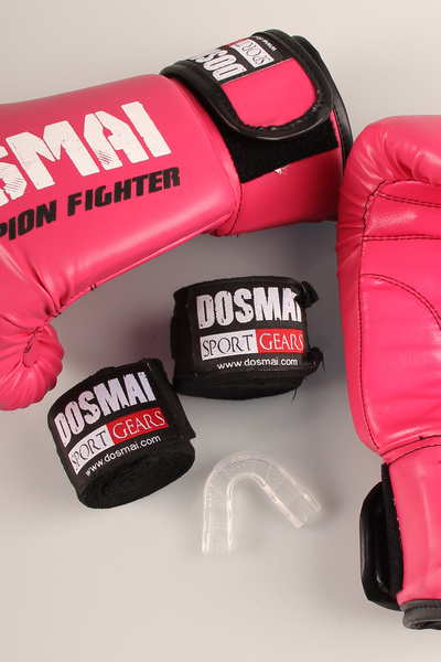 DO-SMAI Esquize Boks Eldiveni Boks Dişlik Boks Bandaj Seti