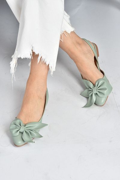 Fox Shoes Zelené dámské baleríny H 726809009