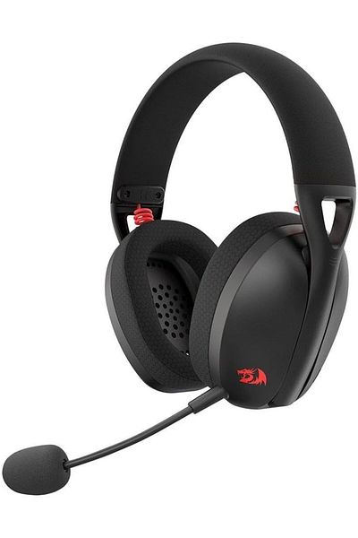 REDRAGON سماعة الألعاب اللاسلكية H848 BT (صوت محيطي 7.1، أسود)