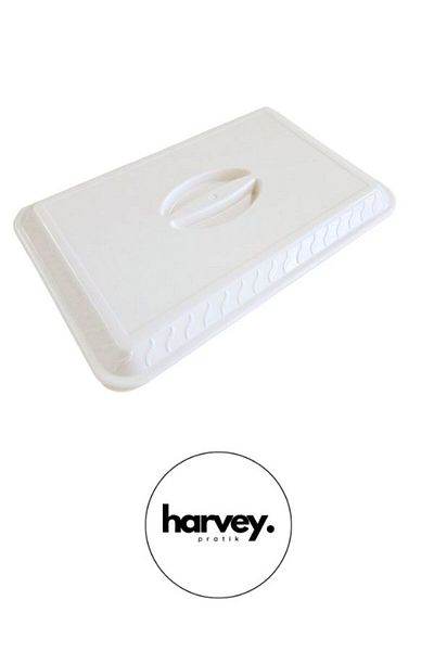 Harvey غطاء بوركام مستطيل من البلاستيك - غطاء زجاج بور