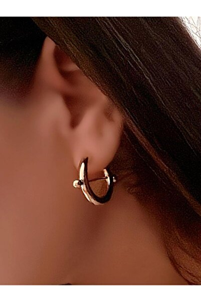 MyladyAccessoriess سلسلة خاصة لوحة الأنابيب التوازن التفاصيل C نموذج هوب القرط