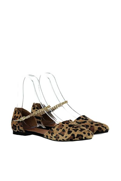 Fox Shoes Leopard Women's Ballerina Ballerina B726024402