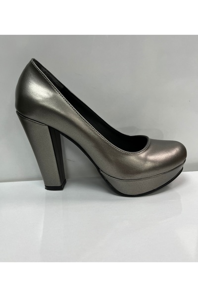Mimoza KADIN TOPUKLU STİLETTO PLATFORM BAKIR RENK