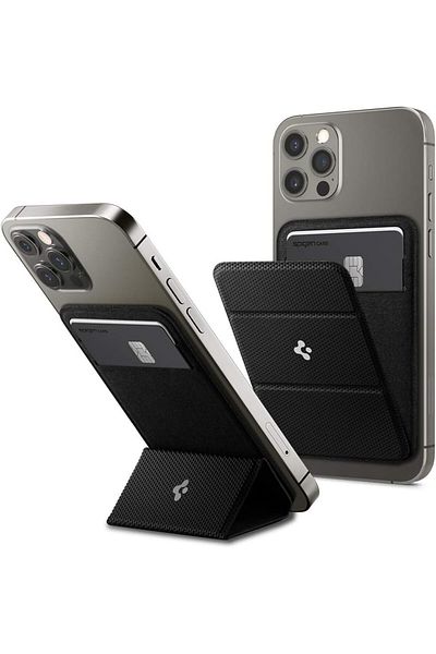 Spigen Spigen Smart Fold MagFit Magnetic Card Holder compatible with MagSafe case / iPhone 16 series Black