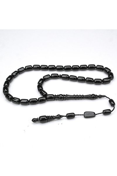 Skygo Leaf Motif Ring, Nakkaş Carved Imameli Rosary Pop
