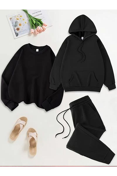 BRLKN Unisex Doorstep Cycling Tracksuit Set 3 Thread Cotton New Season