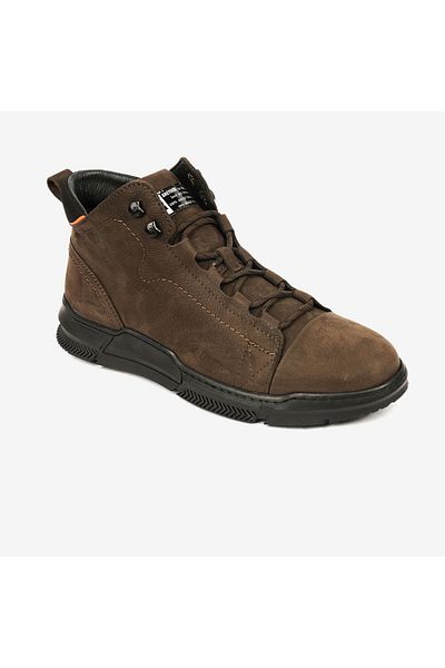 Greyder Men's Smoke Genuine Leather Casual Boots 4K1Cb14361N