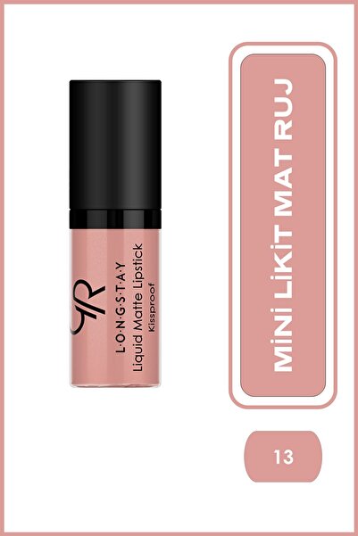 Golden Rose Longstay Matte Mini 13 Uzun Süre Kalıcı Likit Mat Ruj 3 ml