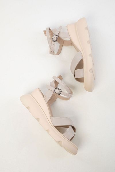 SOHO Beige Women's Sandals 20458