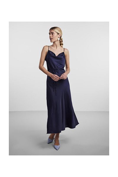 YAS. Kleid Damen/Mädchen Abendblau