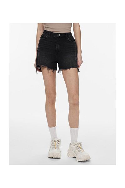 PIECES PCSUMMER HW DEST BLC SHORTS - NOOS