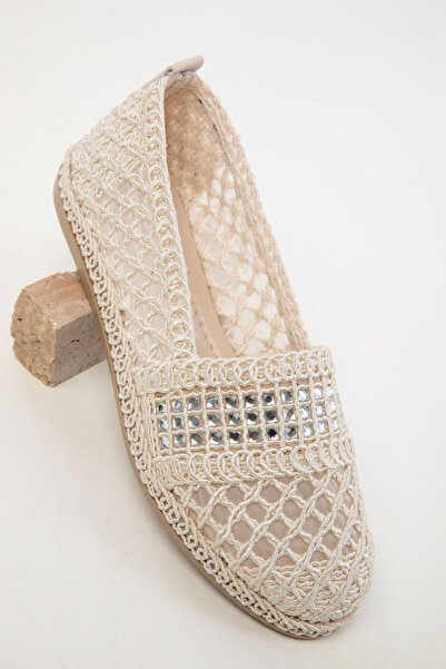 SOHO Beige Women's Ballerinas 20451