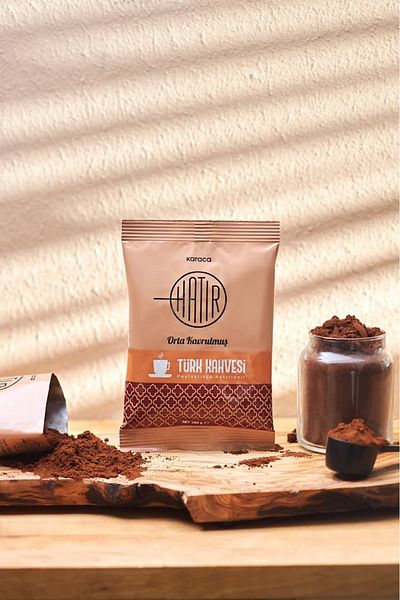 Karaca 100 g Medium Roasted Turkish Coffee with Plenty of Foam