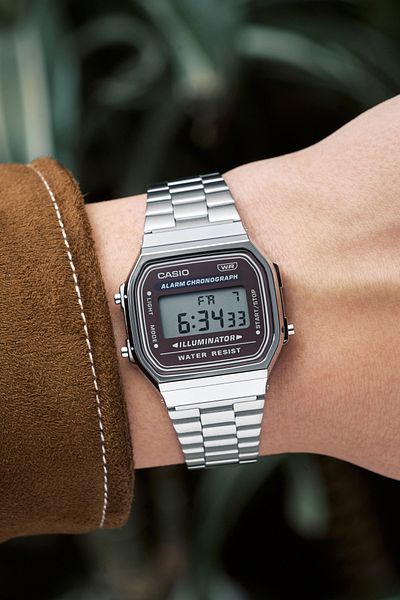 Casio Ersa Unisex Retro Wristwatch - A168wa-5aydf, 2 Years Turkey Distributor Guarantees