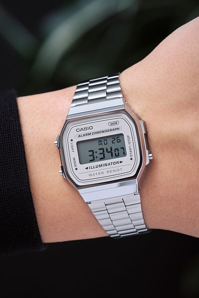 Casio Ersa Unisex Retro Wristwatch - A168wa-8aydf, 2 Years Turkey Distributor Guarantees