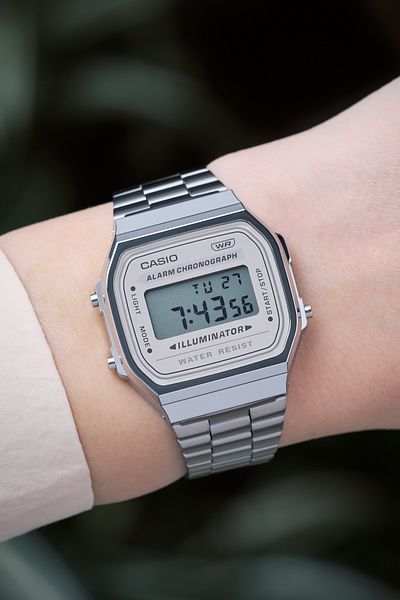 Casio Ersa Unisex Retro Wristwatch - A168wa-8aydf, 2 Years Turkey Distributor Guarantees