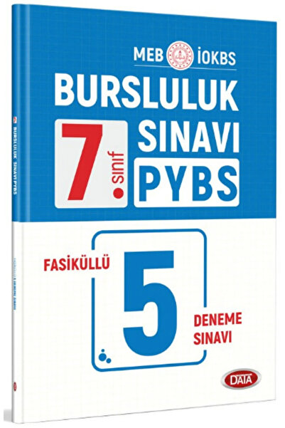 Data Yayınları 7. Sınıf Pybs Bursluluk Sınavı Fasiküllü 5 Deneme