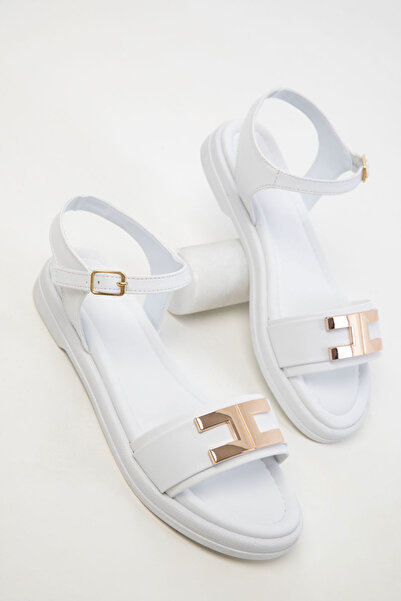 SOHO White Women's Sandals 20462