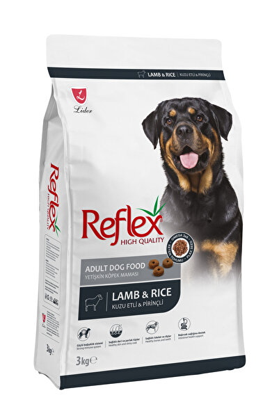 Reflex Reflex Adult Lamb Kuzu Etli Pirinçli Yetişkin Köpek Maması 3 Kg
